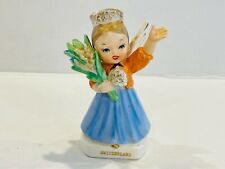 FINE A QUALITY Vintage Japan Ceramic Angel International Series-  Switzerland picture