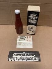Vintage 80s The Heinz Ketchup H-57 Burger Blaster with Original Box picture