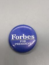 Steve Forbes for president historic collectible cool pin picture