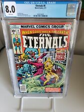 The Eternals #8 CGC 8.0, 1st Karkas & Ransak Appearance, Jack Kirby Cover picture