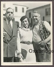 W.C FIELDS & IRVIN S COBB Daughter Elizabeth 1934 Original Candid Photo Humorist picture