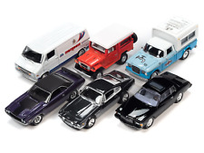Pop Culture 2023 Set of 6 Cars Release 2 1/64 Diecast Model Cars picture
