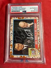 Colin Powell/Dick Cheney Dual Autograph PSA DNA picture