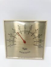 Vintage TAYLOR Humidiguide Desktop Thermometer Humidity MCM Style 3.5” picture