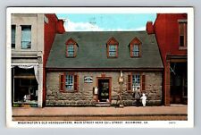 Richmond VA-Virginia, Washington's Old Headquarters, Vintage Postcard picture