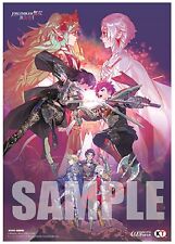 A2 Poster Fire Emblem Warriors Three Hopes amiami benefit picture