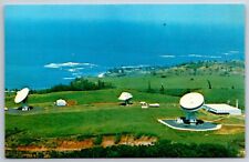 Paumalu Hawaii~Earth Station~Satellites~1950s Postcard picture