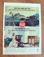 1944 RCA Victor Radio Ad WW II 1944 Dextrose Sugar Ad Carol Lynne picture