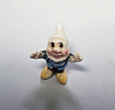 Vintage Miniature Porcelain Disney Snow White Dwarf Figurine picture