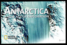 ⫸ 2002-2 February ANTARCTICA Age of Exploration National Geographic Map - A3 picture