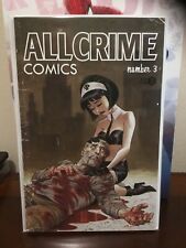 ALL CRIME COMICS #3 VF Rare Bruce Timm Sexy Cover 2012 Art of Fiction picture