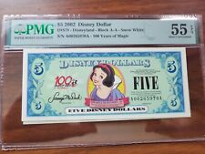 RARE 2002 $5 Disney Dollar Snow White picture