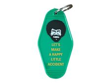 BOB ROSS Inspired Happy Little Accident Key Tag picture