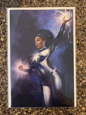 🔥 MONICA RAMBEAU PHOTON 1 LUCIO PARRILLO 616 Comics Virgin Variant picture