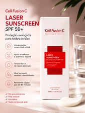 Cell Fusion C Laser Sunscreen SPF 50+ | Protetor Solar Coreano FPS 50+(Protetor picture