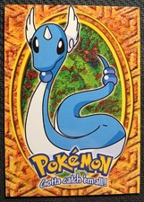 1999 Topps Pokemon The First Movie Evolution Dragonair #E11 1st Print BLUE LOGO  picture