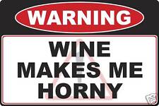2 pack Wine warning decal sticker Vineyard picture
