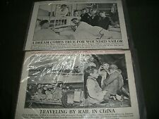 1943-1945 PICTUREGRAMS LOT OF 10 - ILLUSTRATED CURRENT NEWS - NEW HAVEN- NP 1858 picture