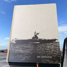 ☆ USS LEXINGTON CVA-16 DEPLOYMENT CRUISE BOOK YEAR LOG 1965 - U S NAVY  picture