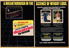 Dexatrim Weight Loss After Photos - 2 Page Vintage Print Ads Poster 1984 picture