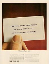 1964 New York Life Insurance Company Pension Plan Vintage Print Ad picture