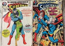 Superman 242, 243 DC 1971 Comic Books picture