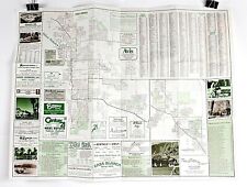 Vtg PALM SPRINGS CALIFORNIA 1975 Souvenir Map/Guide STREET MAP Star Homes RARE picture