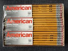 72 Faber Castell American Quality Pencils 210-2 No. 2 Medium Soft USA NOS VTG picture