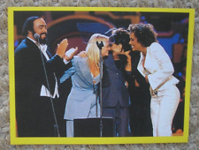 LUCIANO PAVAROTTI WITH SPICE GIRLS 1998 ITALIAN CARD DS SPICE STORY picture