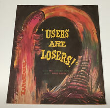 Users Are Losers #0 VF/NM 1970 What You Should Know About Drug Abuse Comics picture
