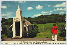 Wayside Chapel Near Sultan & Monroe WA Snohomish County Hwy 2 Vtg Postcard B18 picture