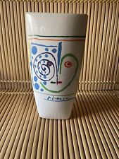 Vintage 1996  “The Heart” C.1962 by Picasso Ceramic Vase picture