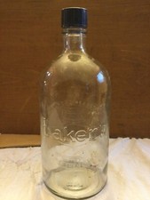 Bakers Fine Chemicals Bottle Pharmacy Analyzed Reagents Embossed picture