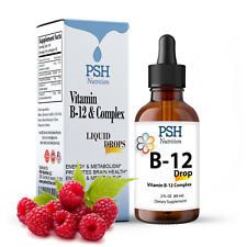 Vitamin B Complex with B12 by PSH Nutrition - 2oz Liquid- Energy & Mood Support picture
