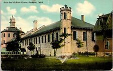 Postcard 1911 Jackson State Prion East End Buildings Michigan D7 picture