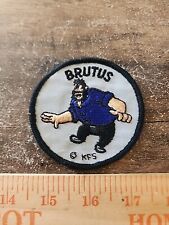 Vintage Brutus Sew On Patch  picture