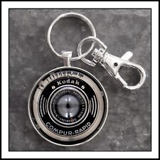 Vintage Kodak Camera Lens Photo Keychain Fathers Day Gift Mothers Day Gift picture