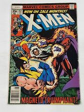X-Men 112 NEWSSTAND George Perez Cover Magneto Triumphant Bronze Age 1978 picture