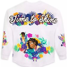 NEW DISNEY SPIRIT JERSEY ENCANTO TIME TO SHINE LONG SLEEVE SHIRT LARGE L WHITE picture