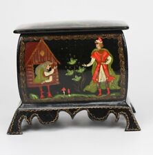 Russian Fairy Tales lacquer box Palekh picture
