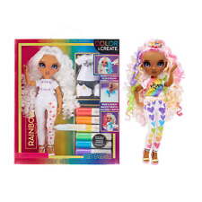 Rainbow High Color & Create Fashion DIY Doll with Washable Rainbow Markers picture