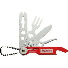 New Supreme / Swiss Advance Crono N5 Pocket Knife Red Color FW20A105 picture