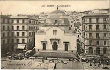 PC CPA ALGERIA ALGIERS Synagogue JUDAICA (a15850) picture