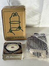 Longaberger Collectors Club Mini Two pie Server & One Liner & Plate w/Box picture