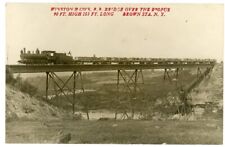 RPPC Train on Trestle Browns Station NY Ashokan Reservoir Dam Construction picture