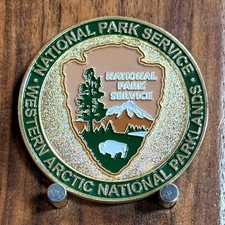 Western Arctic National Park Service Caribou Challenge Coin M#29 picture