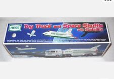 Hess 1999 Toy Truck and Space Shuttle With Satellite New In Box Vintage picture