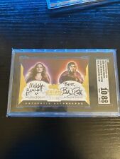 2022 Cryptozoic Czx Mbbr Benoist/routh Dual Autograph 17/40 picture