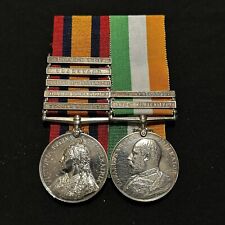 Original British Boer Medal Group South Africa Named Devon Regiment picture