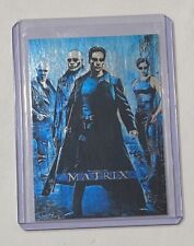 The Matrix Platinum Plated Limited Artist Signed Keanu Reeves Trading Card 1/1 picture